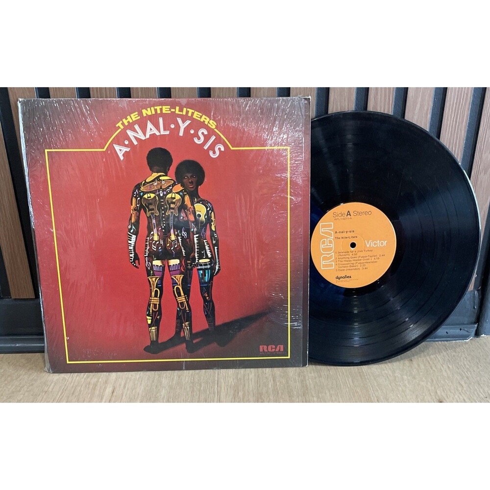 The Nite Liters A-NAL-Y-SIS Analysis Vinyl Shrink Vintage 70’s In Shrink Wrap